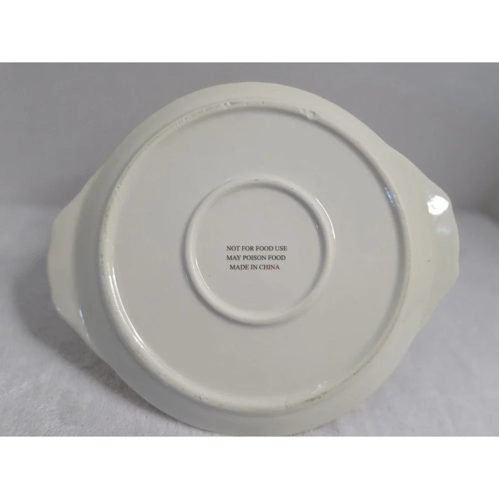 Formalities Victorian Rose By Baum Brothers Ceramic trinket tray 8